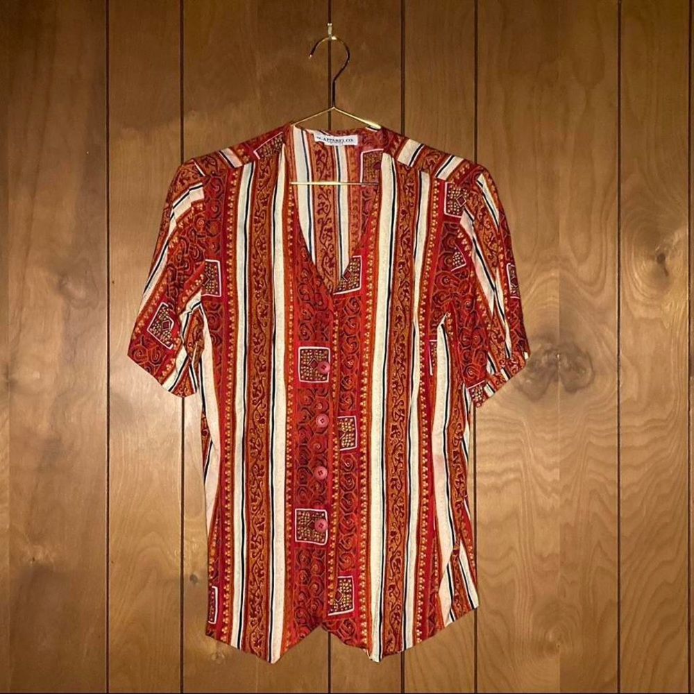 Vintage H.Apparel Co. women’s button down blouse